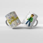 Baskılı Kupa Bardak The Simpsons Karakterleri - Y14