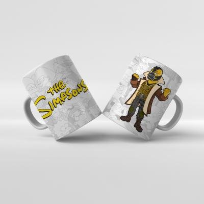 Baskılı Kupa Bardak The Simpsons Karakterleri - 05