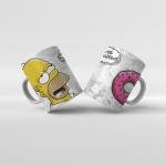 Baskılı Kupa Bardak The Simpsons Karakterleri - 01