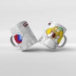 Baskılı Kupa Bardak The Simpsons Karakterleri - 02