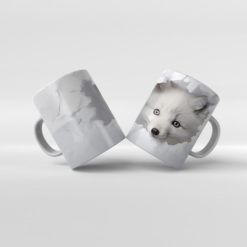 Baskılı Kupa Bardak Hayvan Temaları - 1