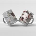 Baskılı Kupa Bardak Sevimli Köpekler - K05